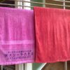 ブータンのラック、アカネでタオルを染める実験
