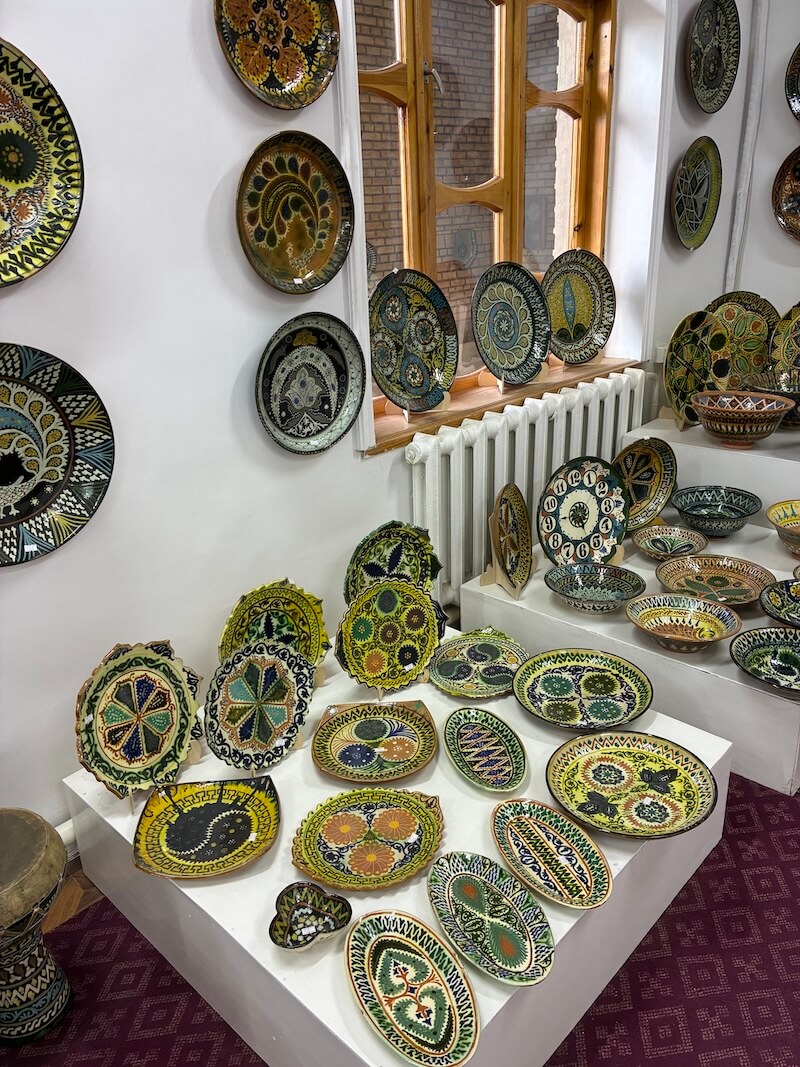 ウズベキスタンの陶器