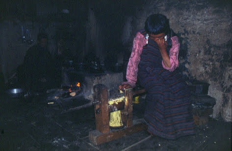 ブータンの蕎麦料理